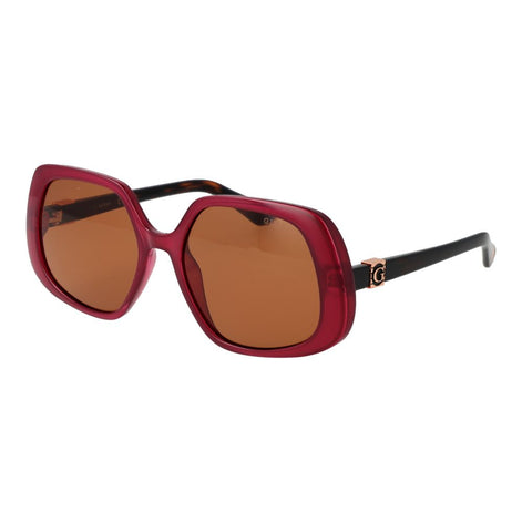 Guess Burgundy Plastic Sunglasses Guess