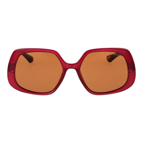 Guess Burgundy Plastic Sunglasses Guess