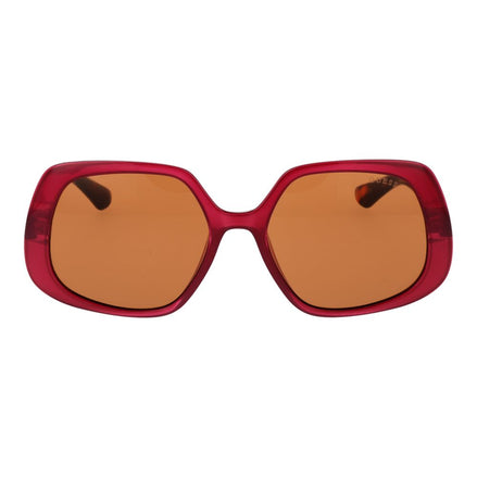 Guess Burgundy Plastic Sunglasses Guess