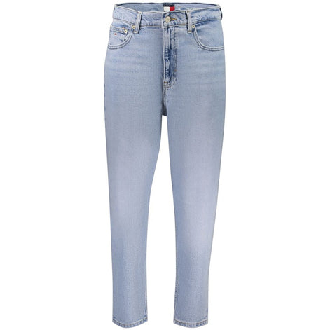 Tommy Hilfiger Blue Cotton Women Jeans Tommy Hilfiger