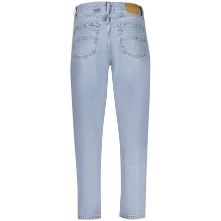 Tommy Hilfiger Blue Cotton Women Jeans Tommy Hilfiger