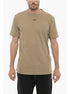 Off-White Slim Fit Crew-neck T-Shirt with Embroidered Logo Off-White
