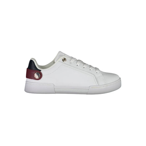 Tommy Hilfiger White Polyethylene Women Sneaker Tommy Hilfiger