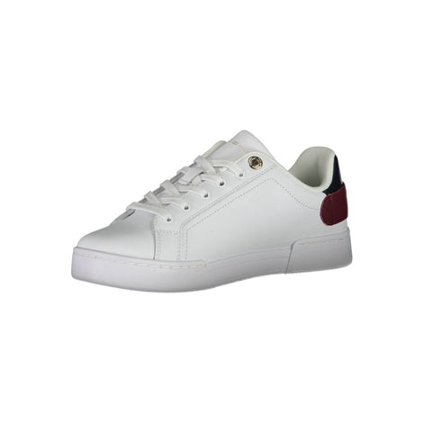 Tommy Hilfiger White Polyethylene Women Sneaker Tommy Hilfiger