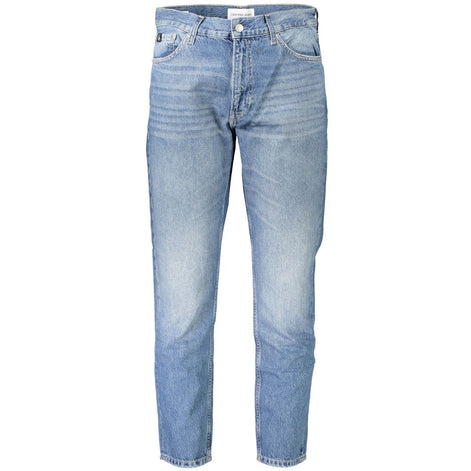 Calvin Klein Blu Cotton Mens Jeans Calvin Klein