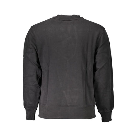 Calvin Klein Black Cotton Men Sweatshirt Calvin Klein