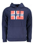 Norway 1963 Blue Cotton Men's Sweatshirt with Hood Norway 1963
