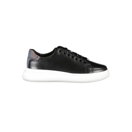 Baskets Calvin Klein en cuir noir pour femme