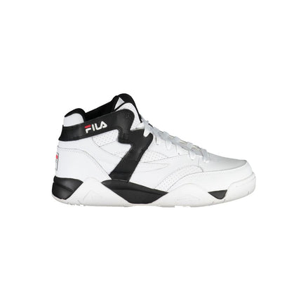 Fila White Polyester Athletic Sneakers Fila