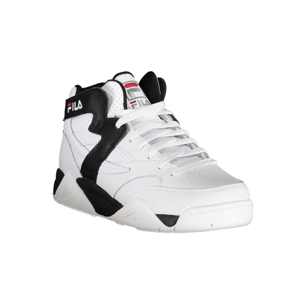 Fila White Polyester Athletic Sneakers Fila
