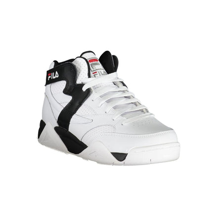 Fila White Polyester Athletic Sneakers Fila