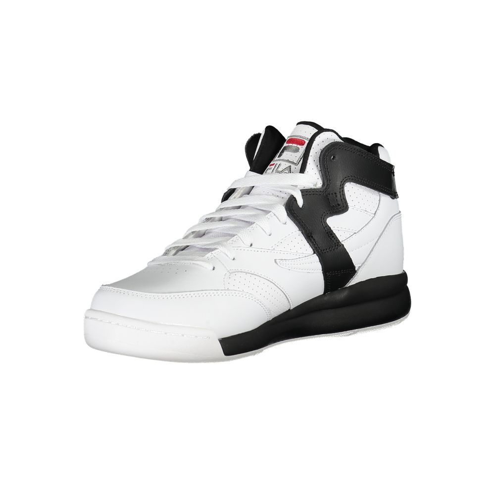 Fila White Polyester Athletic Sneakers Fila