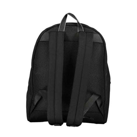 Tommy Hilfiger Chic Urban Black Backpack with Laptop Compartment Tommy Hilfiger
