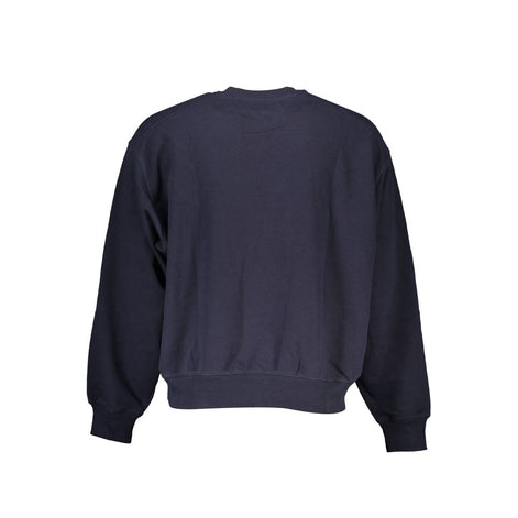 Tommy Hilfiger Blue Cotton Men Sweatshirt Tommy Hilfiger