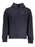 Napapijri Blue Cotton Men Sweatshirt Napapijri