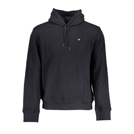 Napapijri Black Cotton Men's Hoodie Napapijri