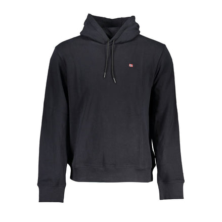 Napapijri Black Cotton Men's Hoodie Napapijri