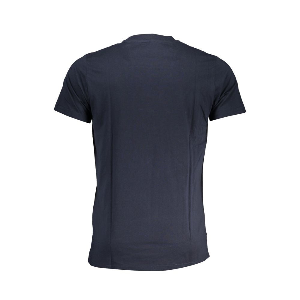 Cavalli Class Blu Cotton Mens T-Shirt Cavalli Class