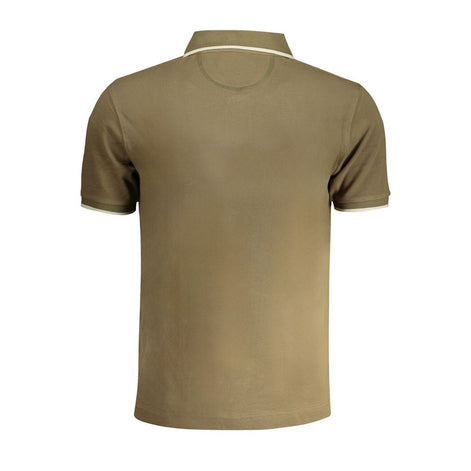 La Martina Verde Cotton Men Polo Shirt La Martina