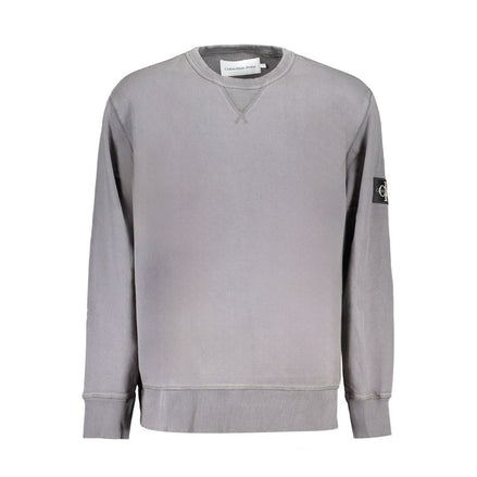 Calvin Klein Gray Cotton Sweatshirt Calvin Klein