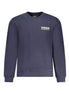 Napapijri Blue Cotton Men Sweatshirt Napapijri