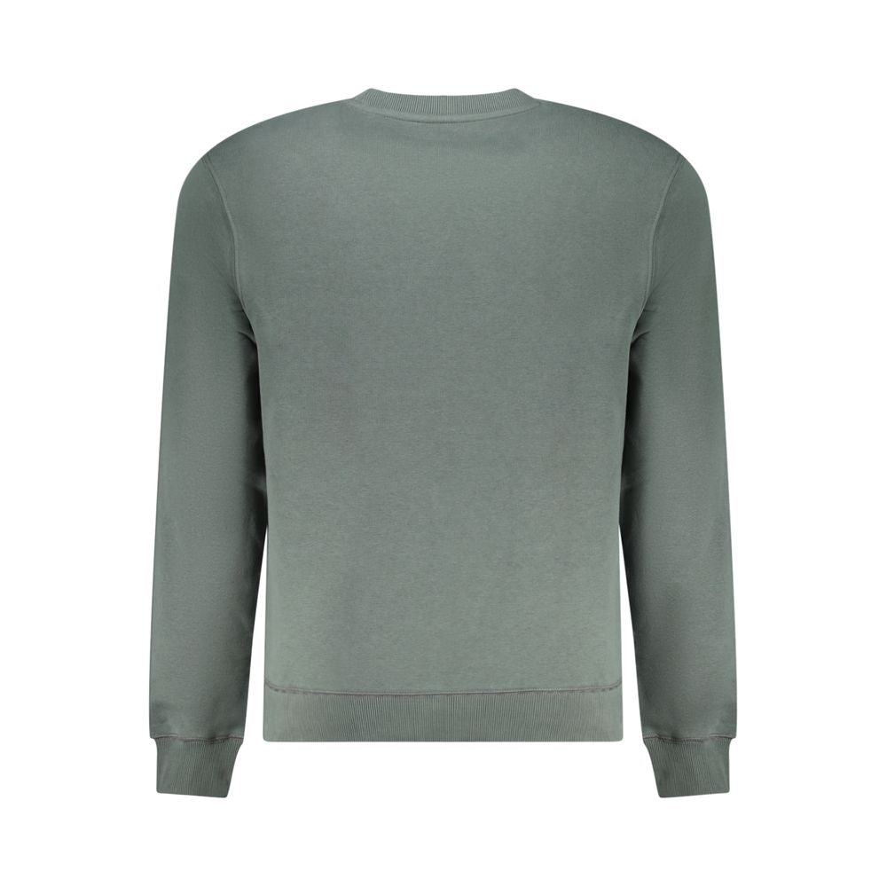 Napapijri Verde Cotton Men Sweatshirt Napapijri
