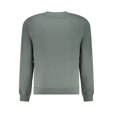 Napapijri Verde Cotton Men Sweatshirt Napapijri