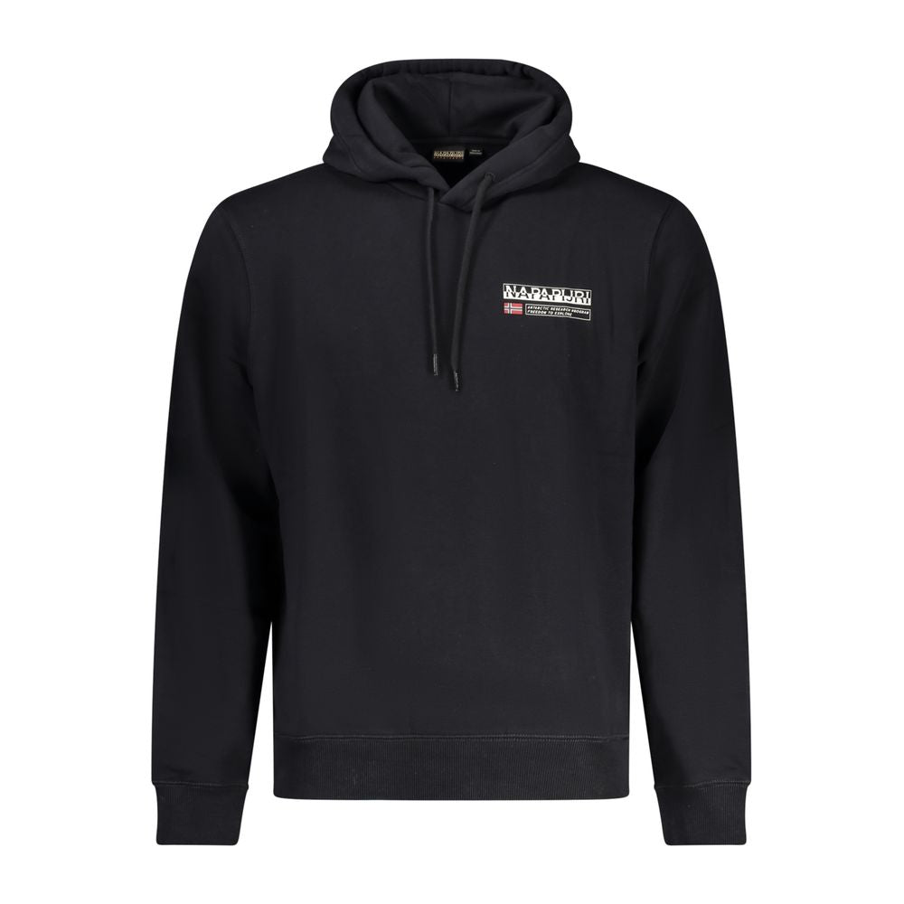 Napapijri Black Cotton Men's Sweatshirt Napapijri