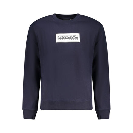 Napapijri Blue Cotton Men's Sweatshirt Napapijri