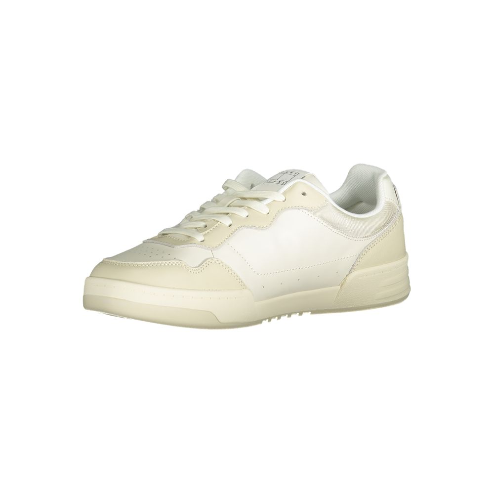 Tommy Hilfiger Beige Polyethylene Men Sneaker Tommy Hilfiger