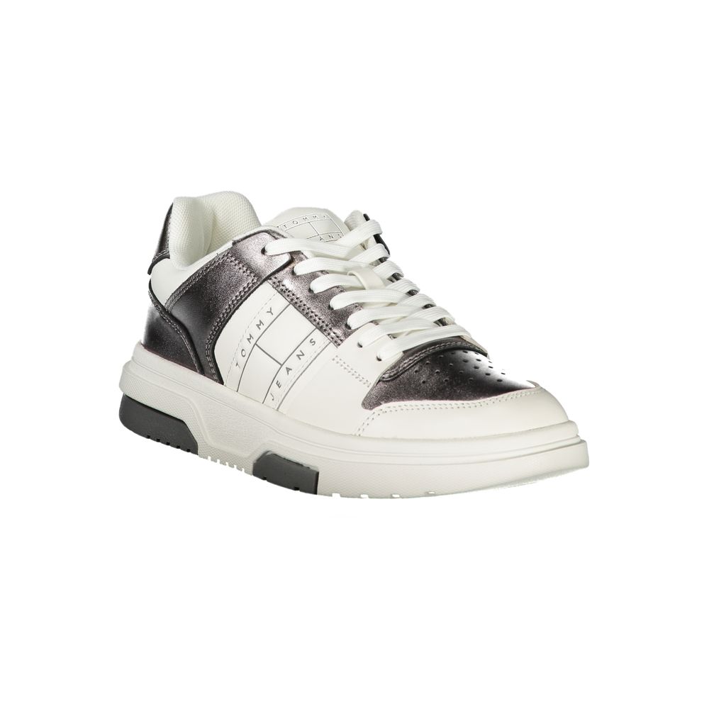 Tommy Hilfiger White Polyethylene Women Sneaker Tommy Hilfiger