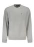 Napapijri Gray Cotton Men Sweater Napapijri