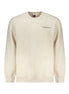 Tommy Hilfiger Beige Cotton Men Sweatshirt Tommy Hilfiger