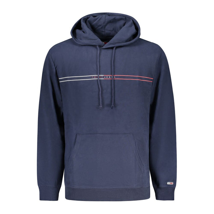 Tommy Hilfiger Blue Cotton Men Sweatshirt Tommy Hilfiger