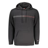 Tommy Hilfiger „Schwarzer Herren-Hoodie aus Baumwolle“