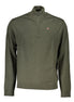 Napapijri Green Fabric Men Sweater Napapijri