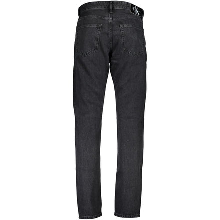 Calvin Klein Black Cotton Jeans Denim Calvin Klein