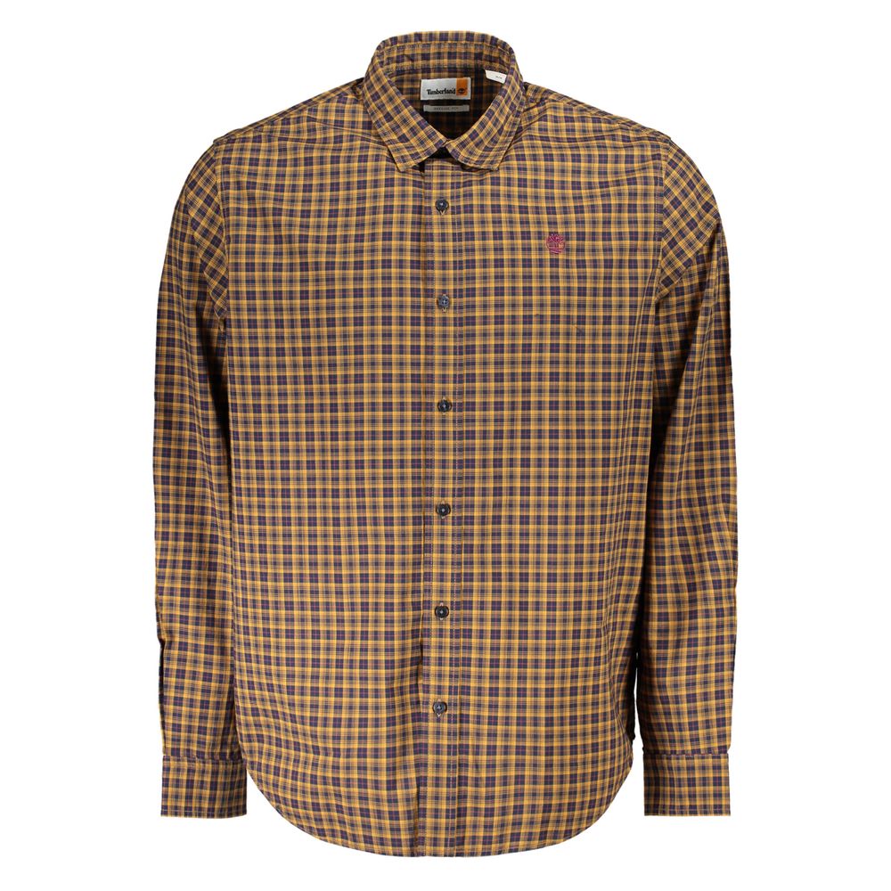 Timberland Blue Cotton Men's Shirt Timberland