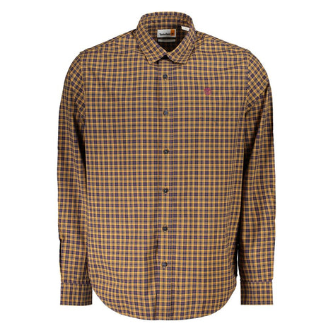Timberland Blue Cotton Men's Shirt Timberland