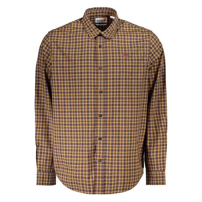 Timberland Blue Cotton Men's Shirt Timberland