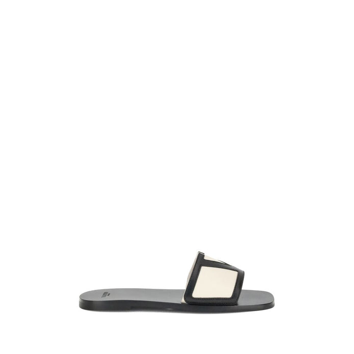 Valentino Garavani Multicolor Calf Leather Bos Taurus Sandals Valentino Garavani