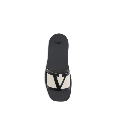 Valentino Garavani Multicolor Calf Leather Bos Taurus Sandals Valentino Garavani