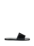 Valentino Garavani Black Calf Leather Bos Taurus Sandals Valentino Garavani
