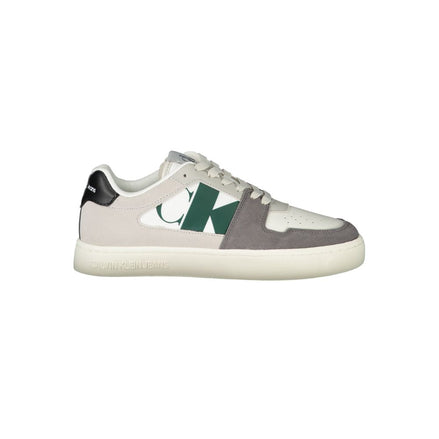 Calvin Klein White Polyester Men Sneaker Calvin Klein