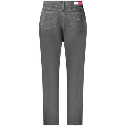 Tommy Hilfiger Black Cotton Women Jeans Tommy Hilfiger