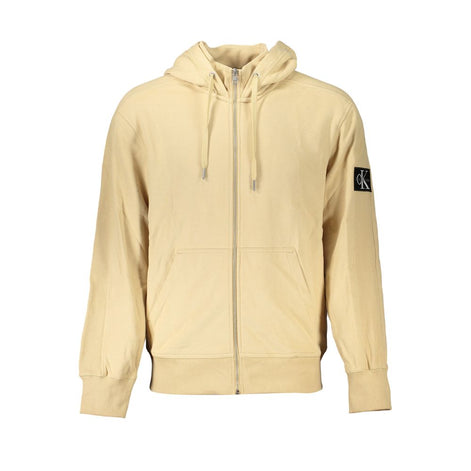Pull Calvin Klein beige en coton pour homme