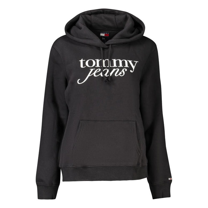 Tommy Hilfiger Black Cotton Women Sweater Tommy Hilfiger