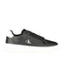 Calvin Klein Black Leather Men Sneaker Calvin Klein