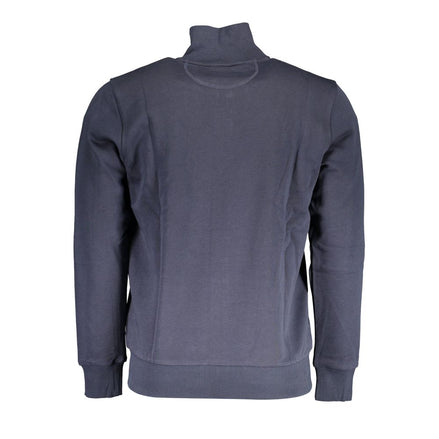 La Martina Blue Cotton Men's Sweatshirt La Martina