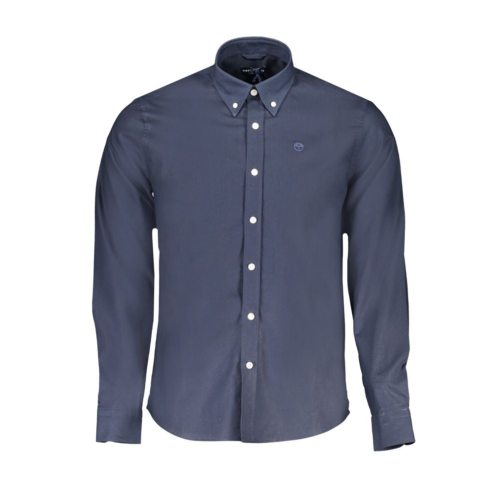North Sails Blue Cotton Shirt North Sails